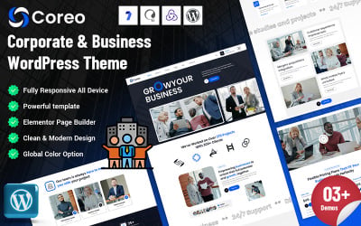 Coreo - Tema WordPress per aziende