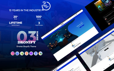 Dronify – Thème Shopify pour drones