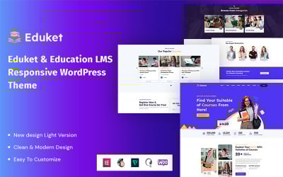 eduket - Education LMS Responsive WordPress Theme