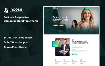 Incose - Адаптивна бізнес-тема Elementor WordPress