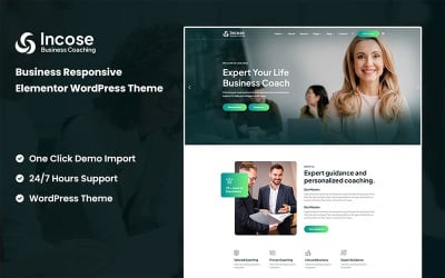 Incose - Business Responsive Elementor WordPress Theme