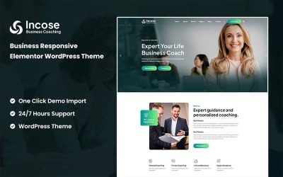 Incose – Responsive Elementor WordPress-Theme für Unternehmen