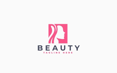 极简主义美妆Logo模板设计