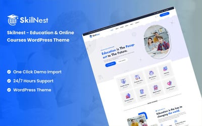 Skillest – Motyw WordPress dla edukacji i kursów online
