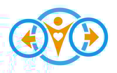 Connected People Network Logo for Community and Social Platform