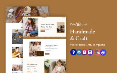 CozyStitch - Thème WordPress Elementor pour l&amp;#39;artisanat fait main