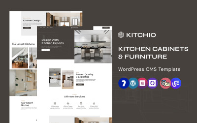 Kitchio - Mutfak Aletleri WordPress Elementor Teması