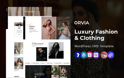 Orvia - Modern Moda WordPress Elementor Teması