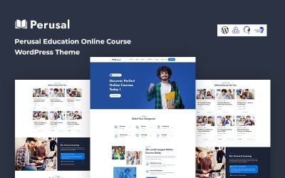 Perusal - Education Online Course WordPress Theme