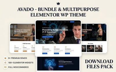 Avado - Bundle and Multipurpose WordPress Elementor Theme