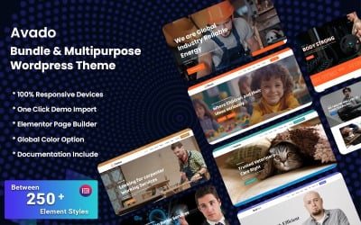 Avado – pakiet i uniwersalny motyw WordPress Elementor