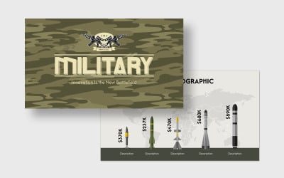 Military and Army Google Slide Presentation Template