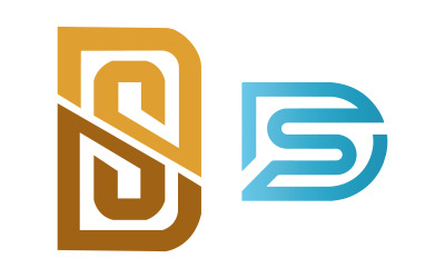 Creative Letter BD Monogram Logo for Modern Business Branding