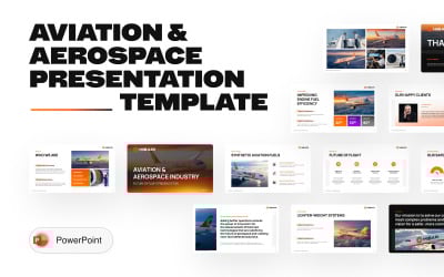Hibari – Aviation and Aerospace Industry PowerPoint Presentation Template