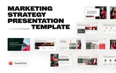 Loguetown – Modelo de Apresentação PowerPoint para Estratégia de Marketing