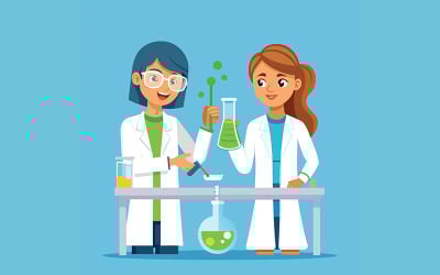 Mujeres investigadoras desarrollan laboratorio de compuestos naturales y ecológicos