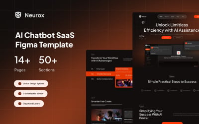 AI Chatbot SaaS  Figma Template