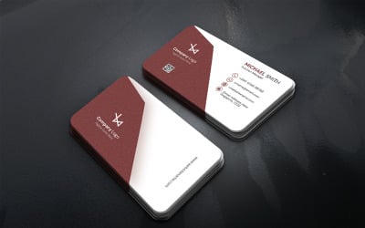 Business Card Template Tiya