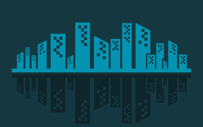 City Vector Logo Template Urban and Real Estate Branding