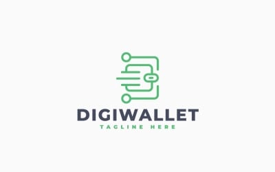 Electronic Card Payment Logo Template Design