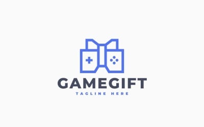 Game Gift Logo Template Design