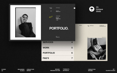 Lyra Brand Portfolio Keynote Template