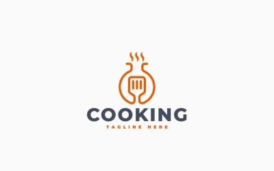 Modèle de logo pour laboratoire culinaire