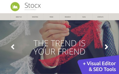 Internet Marketing Moto CMS 3 Template Templates Moto CMS 3 №56053