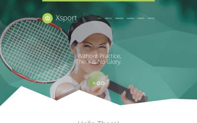 Modello di sito Web Xsport