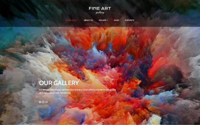 Responsives WordPress Theme für Model Portfolio #56092