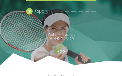 Xsport Website-sjabloon