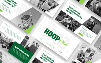 Basketball Sport Google Slide Template