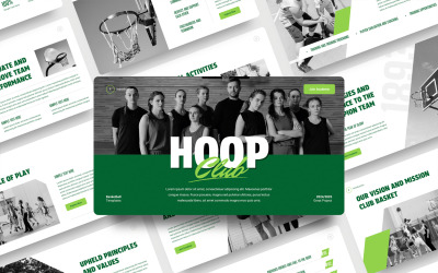 Basketball Sport PowerPoint Template