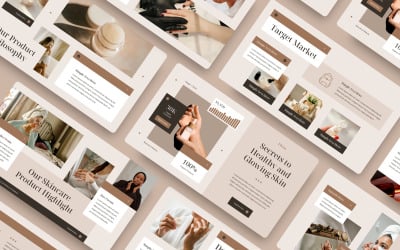 Elixia - Skincare Google Slide Template