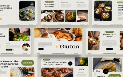 Gluton - Mall för matpresentation