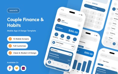 Harmopay - Soft Bento Couple Banking UI