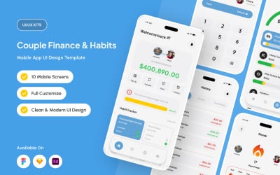 Savora - Estetiskt delat gränssnitt för finansapp