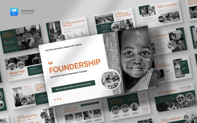 Foundership - Non-Profit &amp;amp; Charity Keynote Template