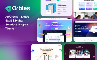 Ap Orbtes – Smart SaaS &amp;amp; Digital Solutions Shopify Theme