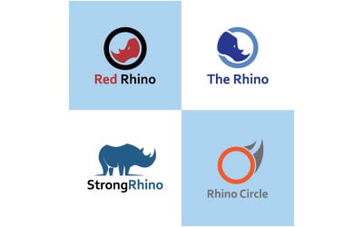 Modern Rhino Logo Suite Pack
