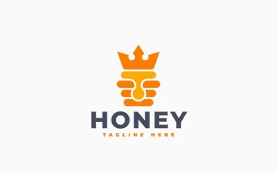 Premium Honey Logo Template Design