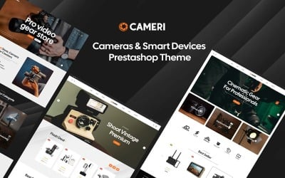 Leo Cameri - Kamerák és okoseszközök Elementor Prestashop sablon