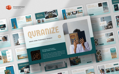 Quranize - Islamitische en Arabische PowerPoint-sjabloon