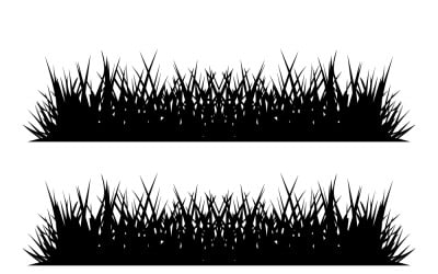 三排郁郁葱葱的绿草勾勒出边界的轮廓