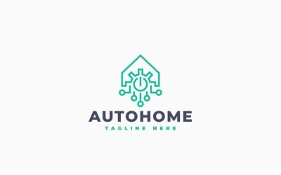 Design inovador de modelo de logotipo para automóveis