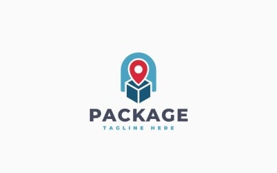 Logo-Vorlage für Package Point