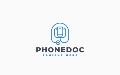 Phone Doctor Logo Template Design