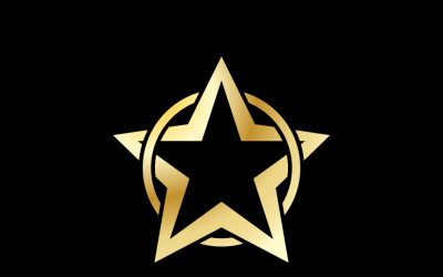 Star Logo Template Modern for Branding