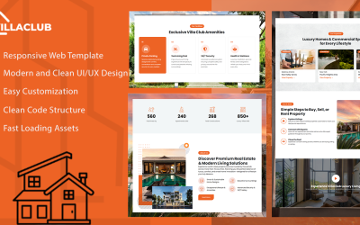 VillaClub – House &amp;amp; Apartment Real Estate Template