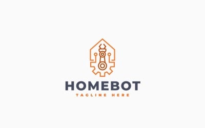 Design av logotypmall för smart hemautomation
